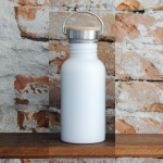 Urban water bottle enkelwandig 500ml Chalk White
